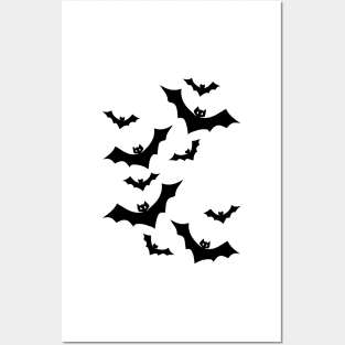 Halloween Scary Evil bat Pumpkin Funny Pumpkin Head spooky Sticker Posters and Art